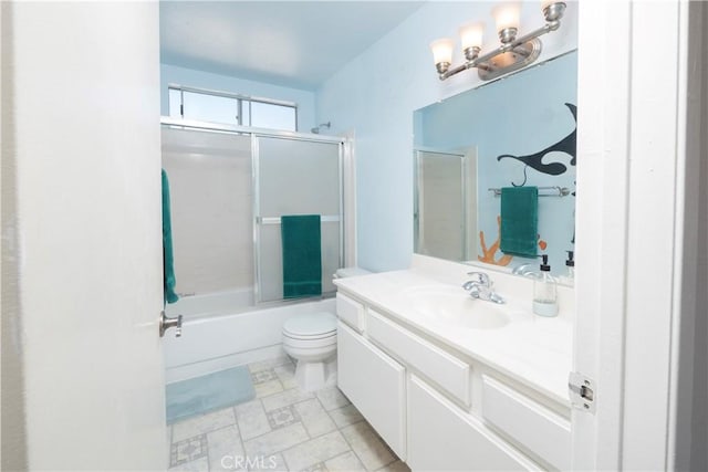 12356 Thistle Dr, Rancho Cucamonga, CA 91739 - full bathroom featuring vanity and enclosed tub / shower combo