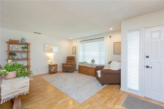 3360 Vanderbilt Ave, Turlock, CA 95382 - living area featuring light wood-type flooring and recessed lighting