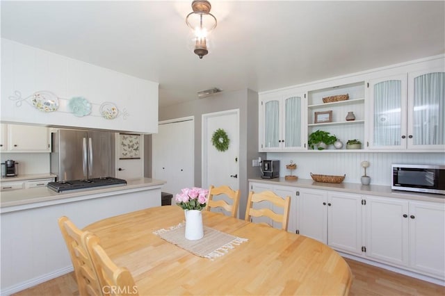 3360 Vanderbilt Ave, Turlock, CA 95382 - dining space with light wood-type flooring