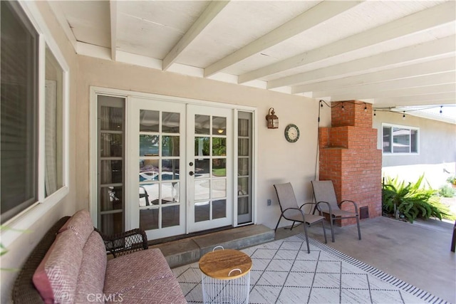 3360 Vanderbilt Ave, Turlock, CA 95382 - view of patio / terrace with french doors