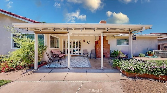 3360 Vanderbilt Ave, Turlock, CA 95382 - view of patio / terrace featuring french doors