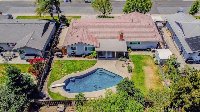 3360 Vanderbilt Ave, Turlock, CA 95382 - view of subject property featuring a pool