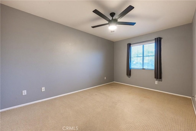 35467 Meadow Park Cir, Wildomar, CA 92595 - empty room featuring a ceiling fan and carpet floors
