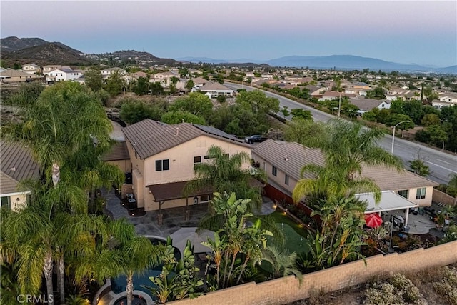 35467 Meadow Park Cir, Wildomar, CA 92595 - aerial perspective of suburban area featuring mountains