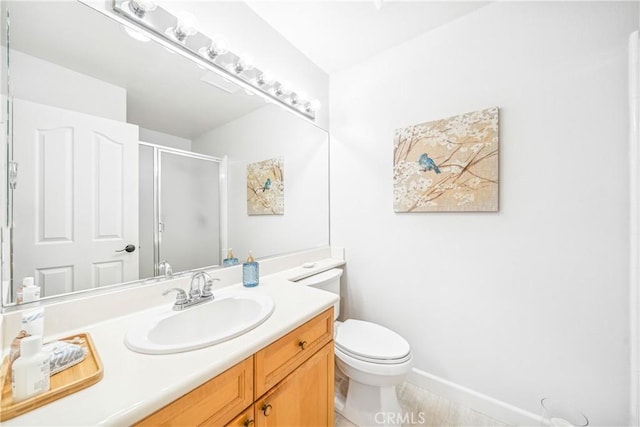 22681 Maplewood, Mission Viejo, CA 92692 - full bathroom featuring vanity and a shower stall