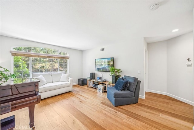 22681 Maplewood, Mission Viejo, CA 92692 - living room with light wood-type flooring and recessed lighting