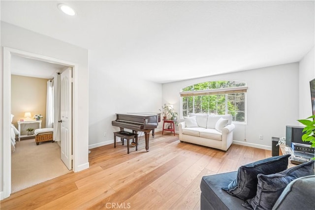 22681 Maplewood, Mission Viejo, CA 92692 - living room featuring light wood-style flooring and recessed lighting