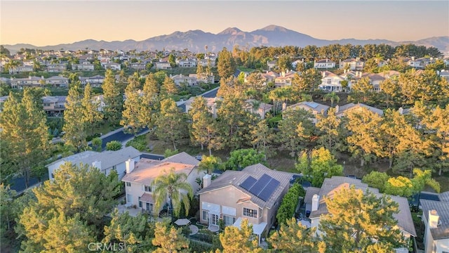 22681 Maplewood, Mission Viejo, CA 92692 - aerial view of residential area with mountains