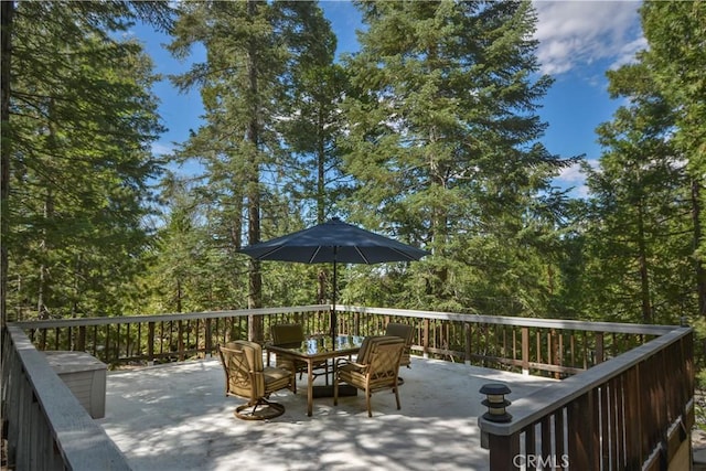26873 Huron Rd, Lake Arrowhead, CA 92317 - view of deck