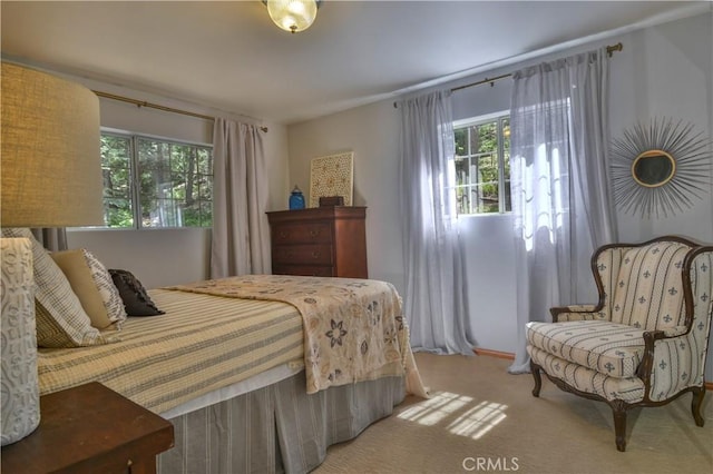 26873 Huron Rd, Lake Arrowhead, CA 92317 - carpeted bedroom with multiple windows