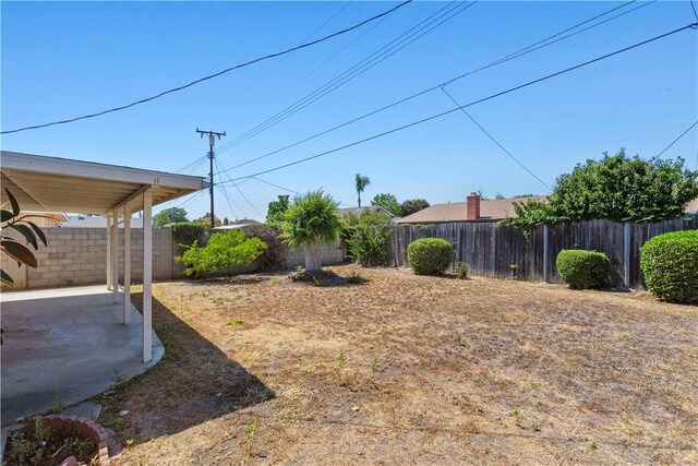 1341 E Monroe, Orange, CA 92867 - fenced backyard with a patio area