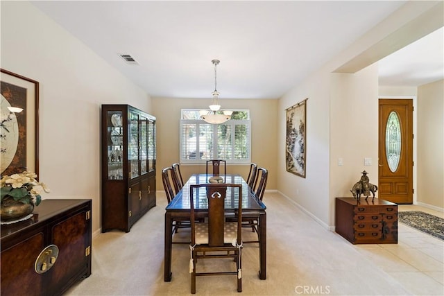 665 Silver Charm Dr, Arroyo Grande, CA 93420 - dining area with light carpet