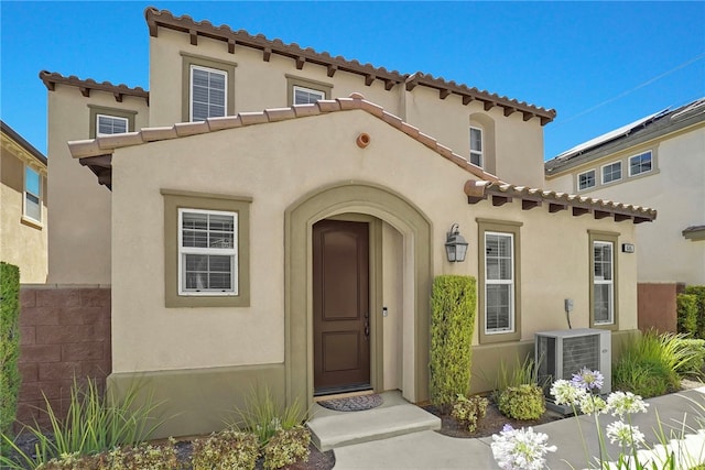8595 Founders Grove St, Chino, CA 91708 - view of front of property featuring stucco siding and a tile roof