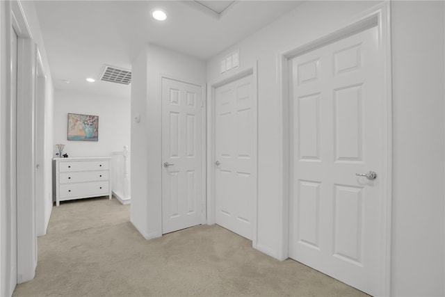 8595 Founders Grove St, Chino, CA 91708 - hall with light colored carpet and recessed lighting