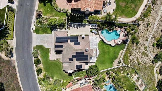 4855 Green Crest Dr, Yorba Linda, CA 92887 - view of property location featuring a pool