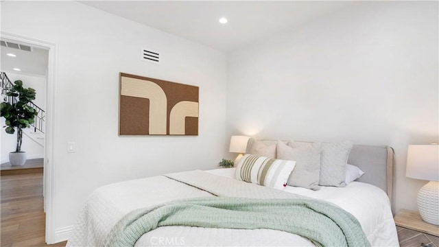 4855 Green Crest Dr, Yorba Linda, CA 92887 - bedroom featuring wood finished floors and recessed lighting
