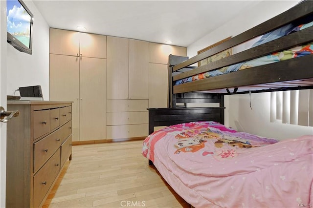 7060 Morse Ave, North Hollywood, CA 91605 - bedroom featuring light wood-style floors and recessed lighting