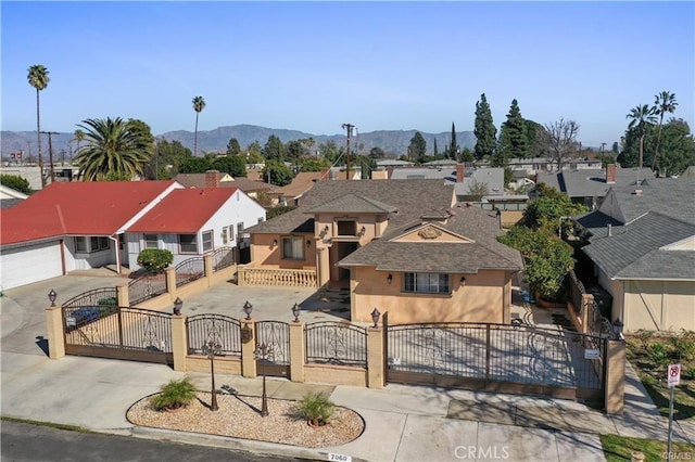 7060 Morse Ave, North Hollywood, CA 91605 - aerial view of residential area with mountains