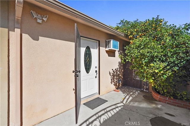 7060 Morse Ave, North Hollywood, CA 91605 - property entrance featuring stucco siding and a patio