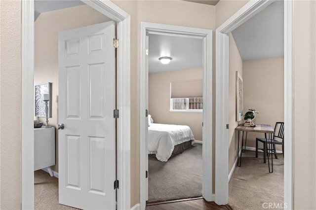 2078 Mansfield Ct, Chico, CA 95928 - hallway featuring carpet floors