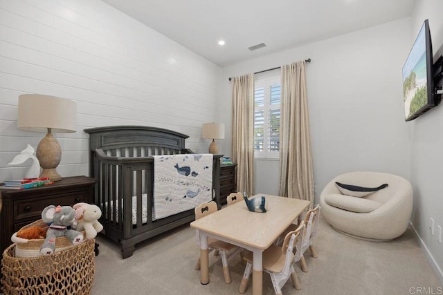 6925 Waters End Dr, Carlsbad, CA 92011 - bedroom featuring light colored carpet and recessed lighting