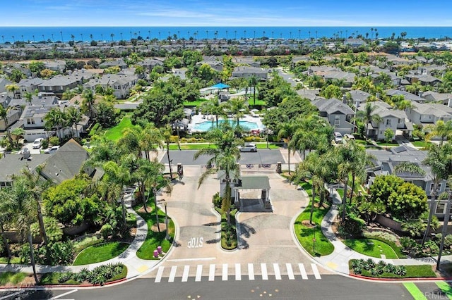 6925 Waters End Dr, Carlsbad, CA 92011 - aerial view of residential area featuring a large body of water