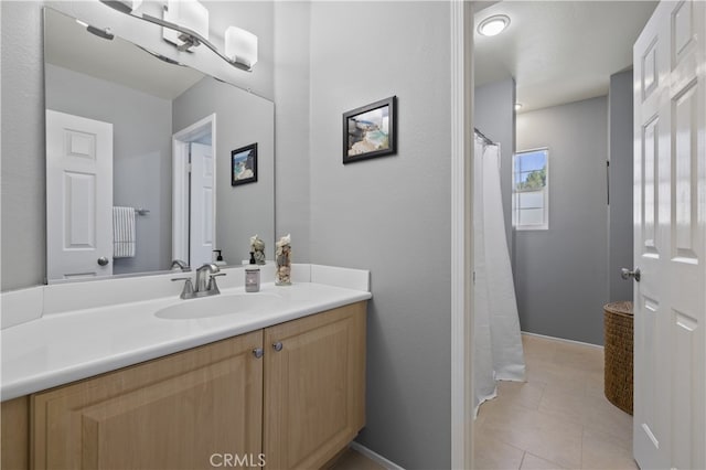 27151 Manor Cir Unit 54, Valencia, CA 91354 - full bathroom featuring vanity and tile patterned floors