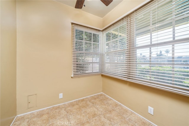 782 Lewis St, Pomona, CA 91767 - unfurnished room featuring a ceiling fan and baseboards
