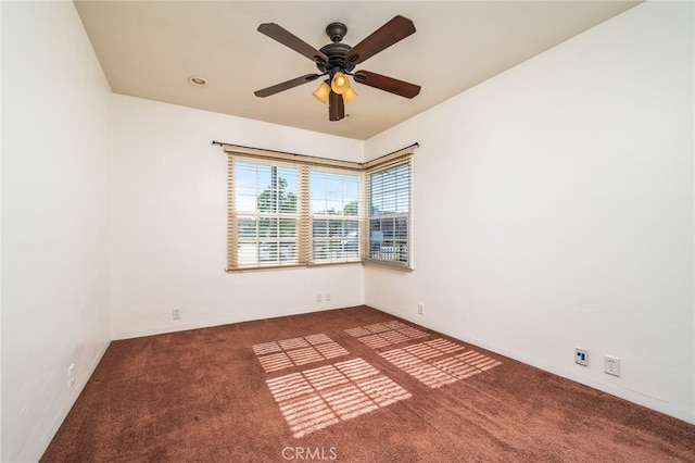 782 Lewis St, Pomona, CA 91767 - carpeted empty room with ceiling fan