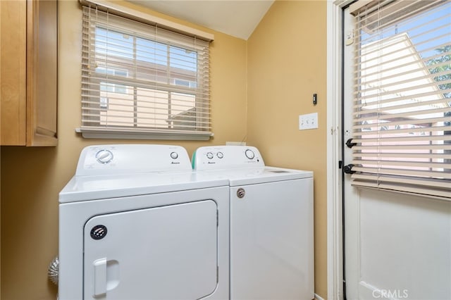 782 Lewis St, Pomona, CA 91767 - washroom with cabinet space and separate washer and dryer