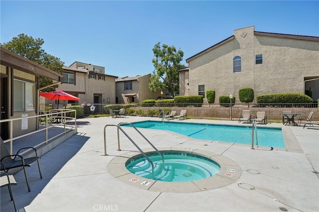 1748 S Mountain Ave Unit A, Ontario, CA 91762 - community pool with a patio area and a community hot tub