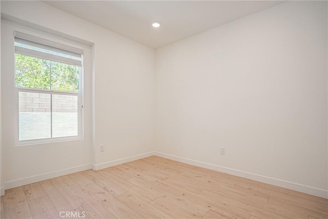1239 Bonnet Way, Torrance, CA 90502 - empty room featuring light wood finished floors and recessed lighting