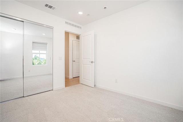 1239 Bonnet Way, Torrance, CA 90502 - unfurnished bedroom with carpet floors, a closet, and recessed lighting