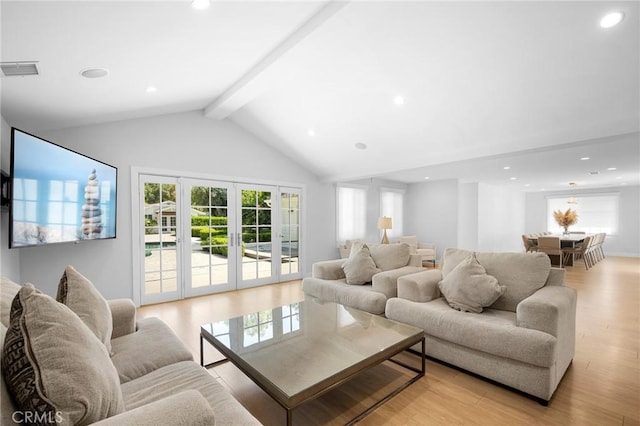 17437 Chase St, Northridge, CA 91325 - living room with plenty of natural light, light wood finished floors, and recessed lighting