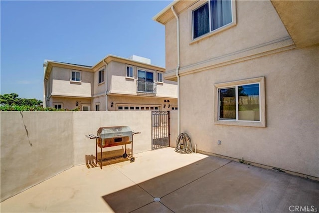 16714 Inglewood Ave Unit A, Lawndale, CA 90260 - patio / terrace with a patio area, grilling area, and a garage