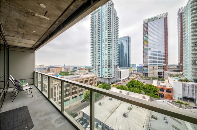 1155 S Grand Ave Unit 1008, Los Angeles, CA 90015 - balcony with a city view