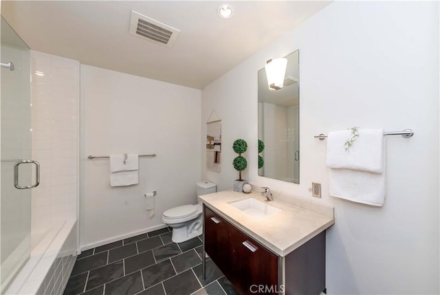 1155 S Grand Ave Unit 1008, Los Angeles, CA 90015 - full bathroom featuring vanity and tiled shower