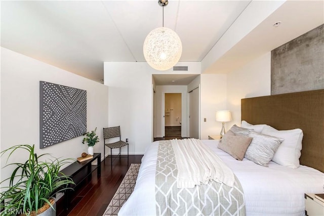 1155 S Grand Ave Unit 1008, Los Angeles, CA 90015 - bedroom featuring wood finished floors