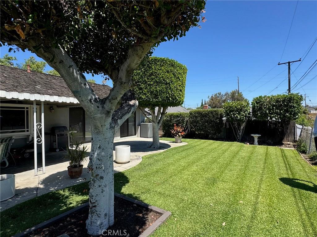 12710 Spindlewood Dr, La Mirada, CA 90638 - view of yard featuring a patio