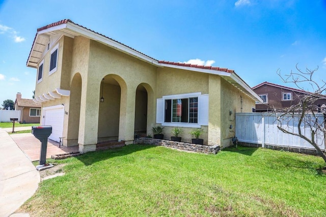 1560 Cavernt Pt, Chula Vista, CA 91911 - view of front of property featuring stucco siding, a garage, and a tile roof