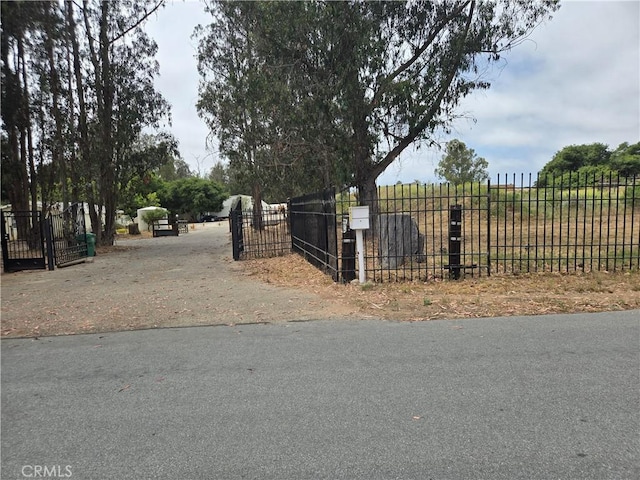 462 Camino Perillo, Arroyo Grande, CA 93420 - view of asphalt driveway with a gated entry
