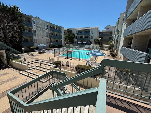 550 W Regent St Unit 338, Inglewood, CA 90301 - community pool with a patio area