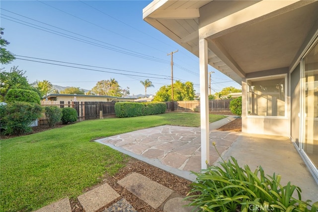 817 W Hollyvale St, Glendora, CA 91740 - fenced backyard with a patio area