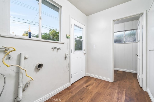 817 W Hollyvale St, Glendora, CA 91740 - doorway to outside with wood finished floors and plenty of natural light