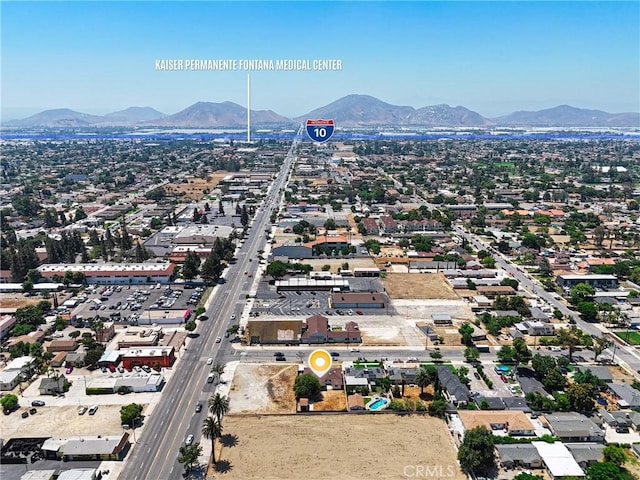 16874 Athol St, Fontana, CA 92335 - bird's eye view of a mountainous background