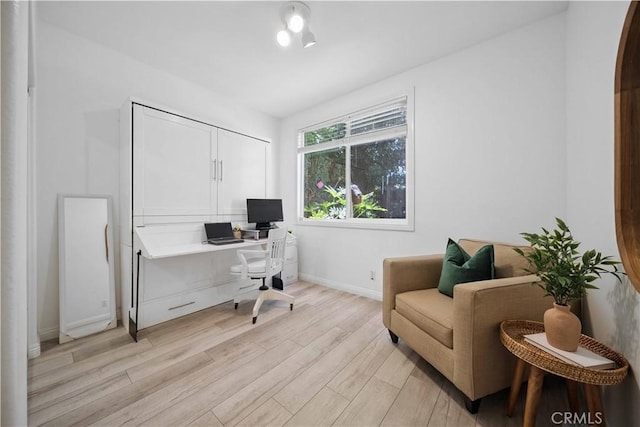 21 Dawnwood, Ladera Ranch, CA 92694 - office featuring light wood-style floors and baseboards