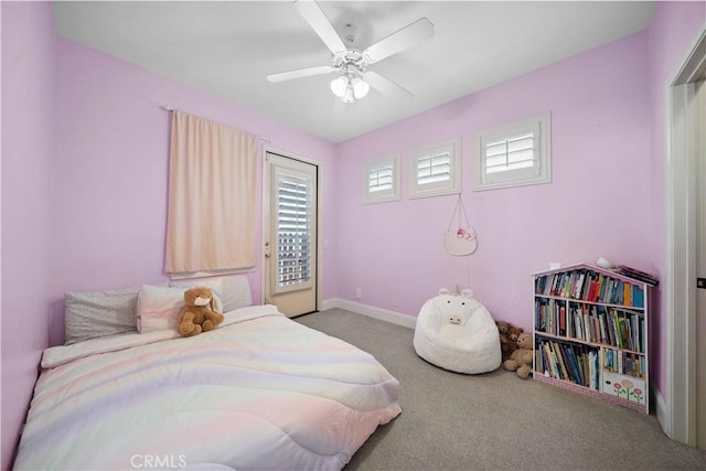 21 Dawnwood, Ladera Ranch, CA 92694 - bedroom with carpet floors and ceiling fan