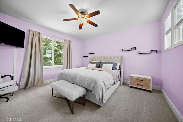 21 Dawnwood, Ladera Ranch, CA 92694 - bedroom with carpet floors and ceiling fan