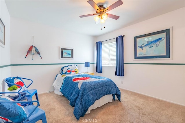 24046 Lindley St, Mission Viejo, CA 92691 - bedroom featuring carpet floors and a ceiling fan
