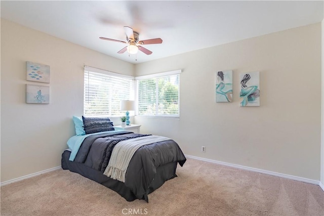 24046 Lindley St, Mission Viejo, CA 92691 - bedroom featuring carpet floors and ceiling fan